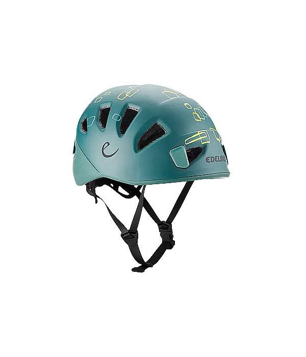Edelrid přilby Kids Shield II, modrá/žlutá, 48-56cm