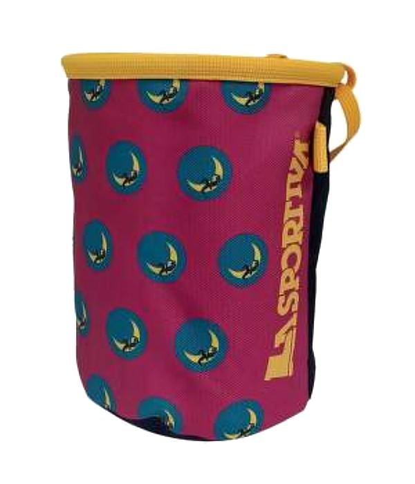 La Sportiva Chalk bag Climbing on the Moon, červená