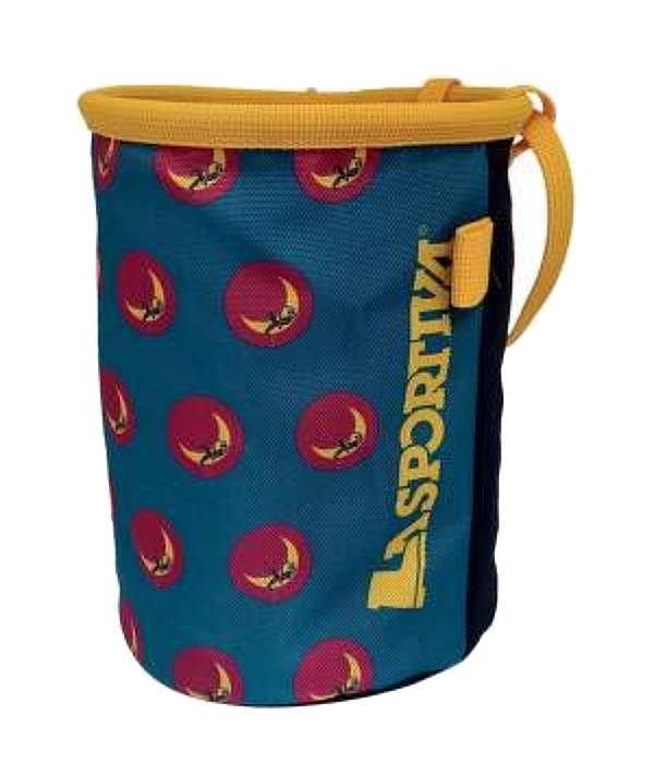 La Sportiva Chalk bag Climbing on the Moon, modrá