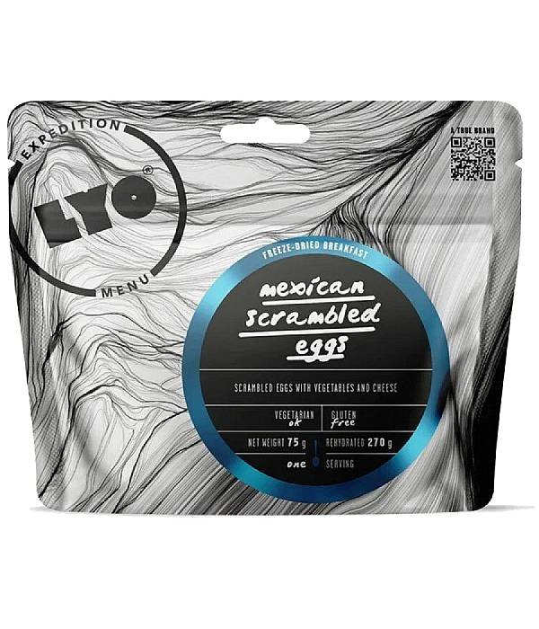 Lyofood Míchaná vejce po mexicku, normální porce, Míchaná vejce po mexicku