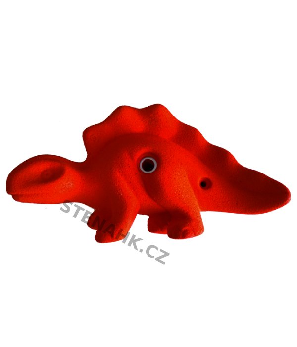Makak dětský chyt STEGOSAURUS XL, červená, XL
