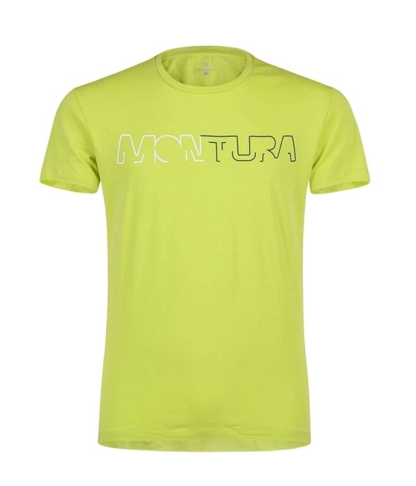 Montura tričko Brand, žlutá, M