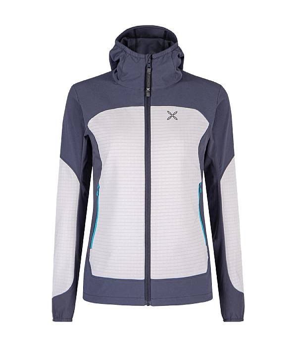 Montura dámská bunda Seed Hooded, šedá, S