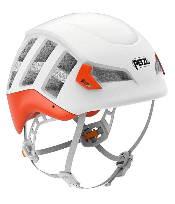 Petzl přilba Meteor, bílá/oranžová, M-L (53-61cm)