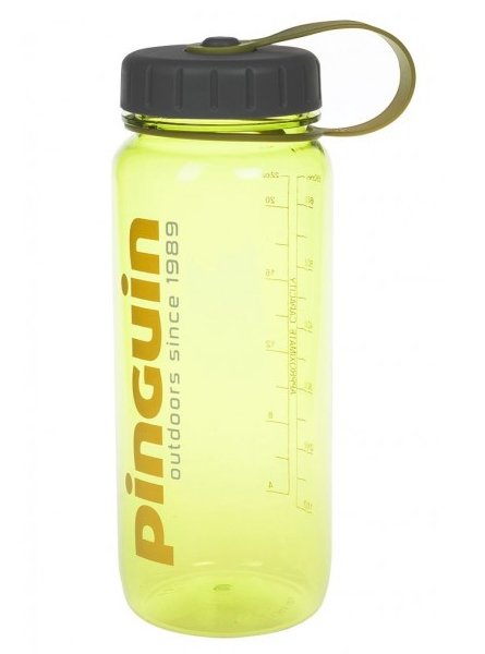 Pinguin Tritan Slim Bottle 0,65l, žlutá
